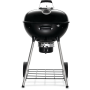 Grill węglowy 22" Premium Charcoal Kettle czarny 57 cm + zestaw (komin do rozpalania #67802, węgiel drzewny 3 kg #67107, podpałka 100 szt. #67052) - 2